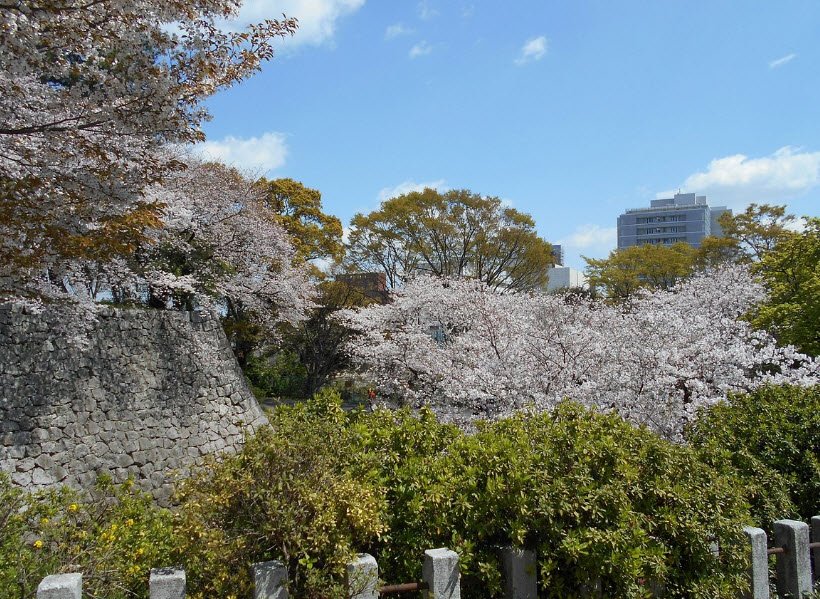 Kurume Castle Ruins, Japan